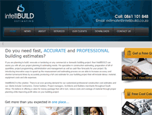 Tablet Screenshot of intellibuild.co.za